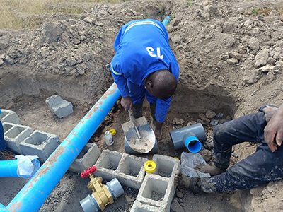 WESDOM valves for Irrigation projects in Malawi