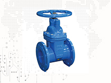 DIN 3352 F4 resilient seated flanged gate valves 